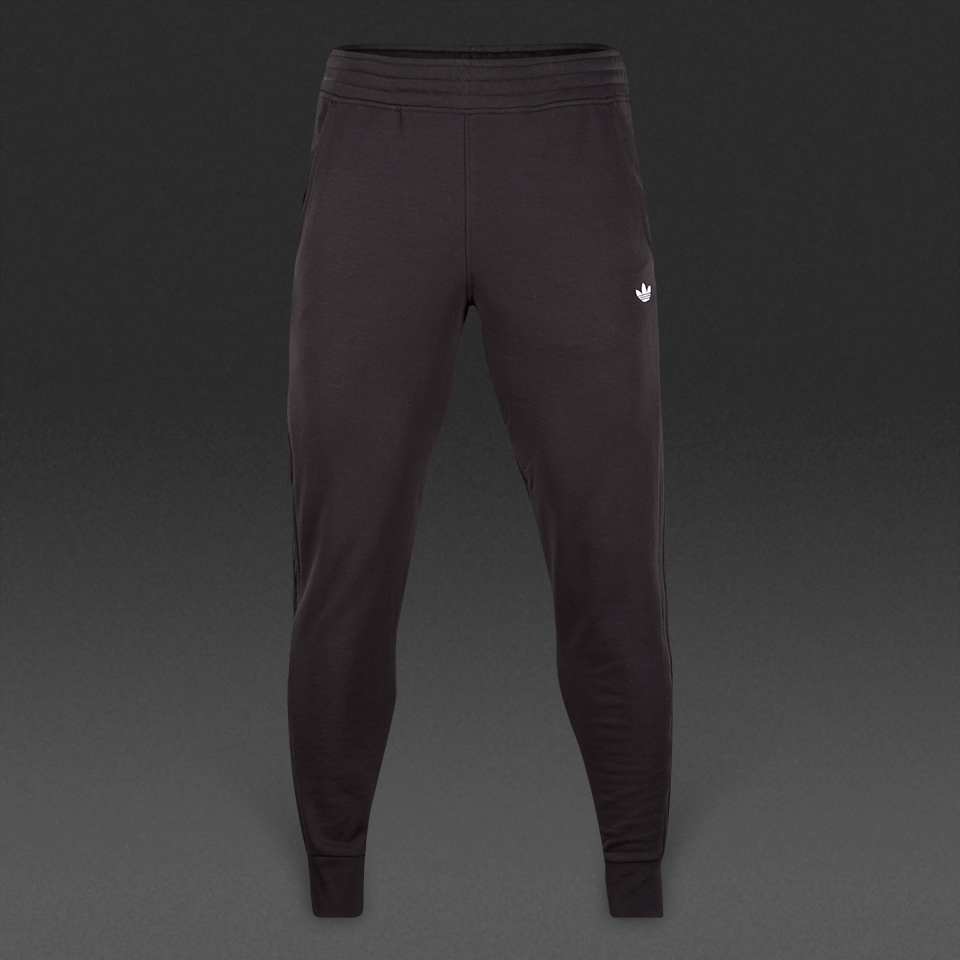 Adidas Originals Fitted Cuffed Sweatpants Black for Men